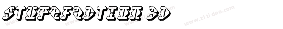Stupefaction 3D字体转换